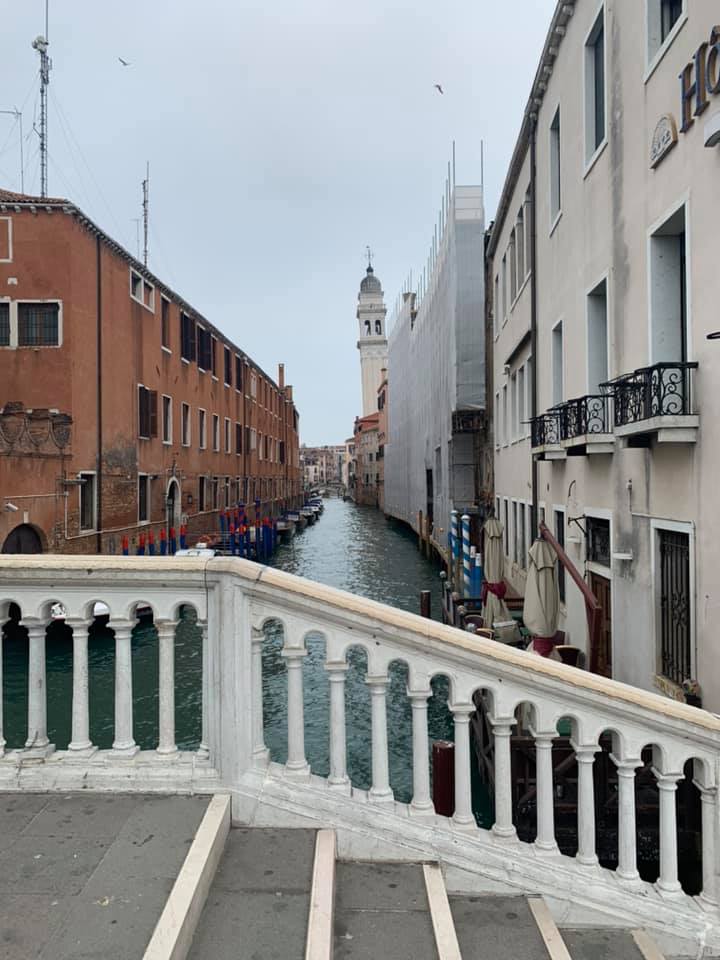 venice canals on our trip to italy