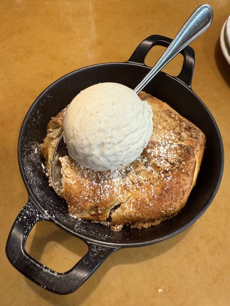 Dessert at Garden Grill